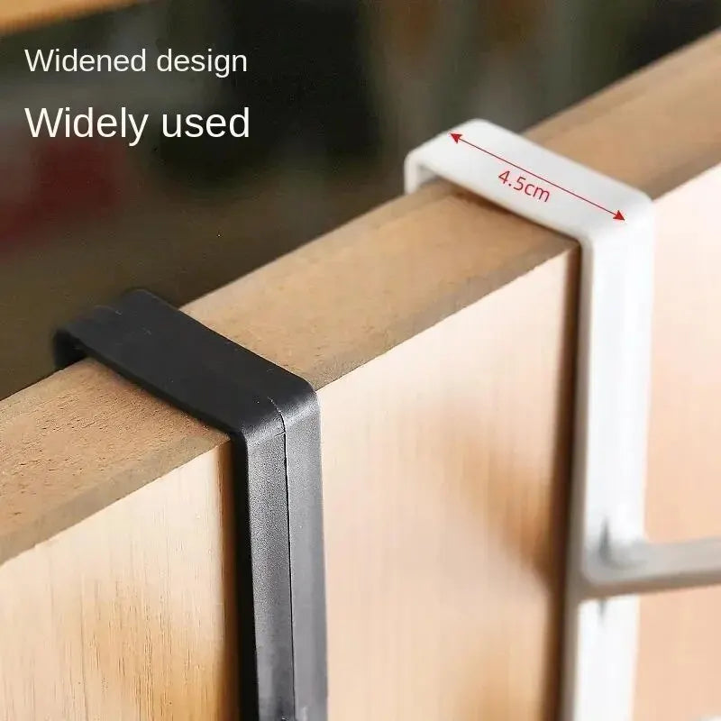 Behind the Door Coat Hook Hanger Behind the Door Cabinet Wardrobe Dormitory Door Hook Storage Rack