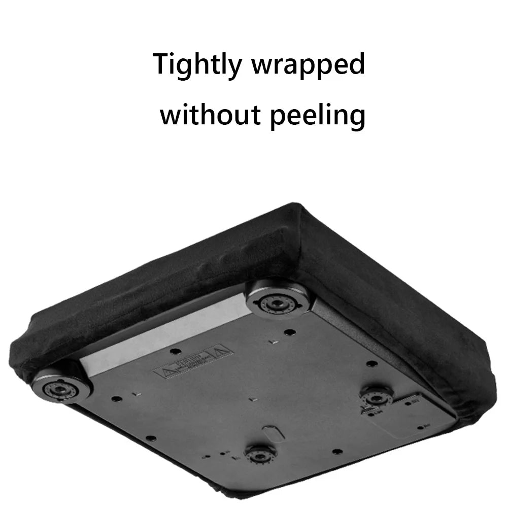 Turntable Dust Cover Spandex High Elasticity Turntable Sleeves Foldable Dustproof Protective Cover for Audio-Technica AT-LP60XBT