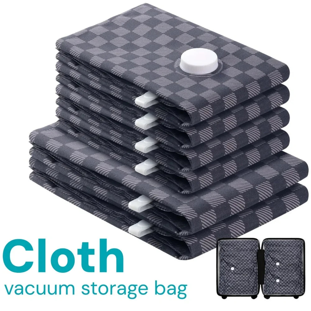 Vacuum Storage Bags,Travel Essentials Suitcases Clothes Organizer Packaging Bag Practical Accessories Compression Packing Cubes