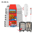 Vacuum Storage Bags Lightweight Travel Vacuum Bag With USB Electric Suction Pump Vacuum Storage Bags For Clothes Luggage