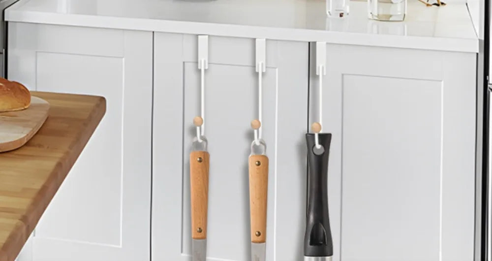 Over The Door Hooks 4 Pack Door Hanger Hooks Heavy Duty Hook Coat Rack Bathroom Kitchen Hanging Home Organization Storage Holder