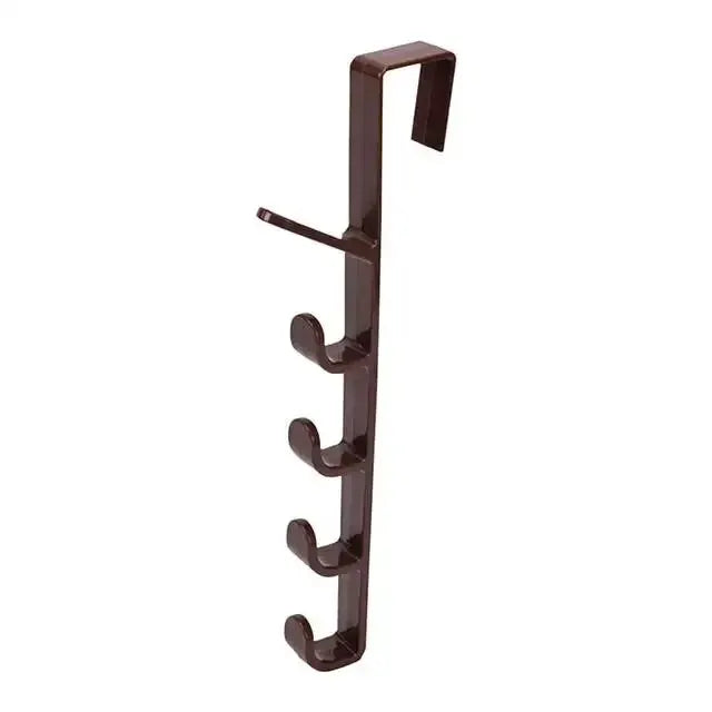 Behind the Door Coat Hook Hanger Behind the Door Cabinet Wardrobe Dormitory Door Hook Storage Rack