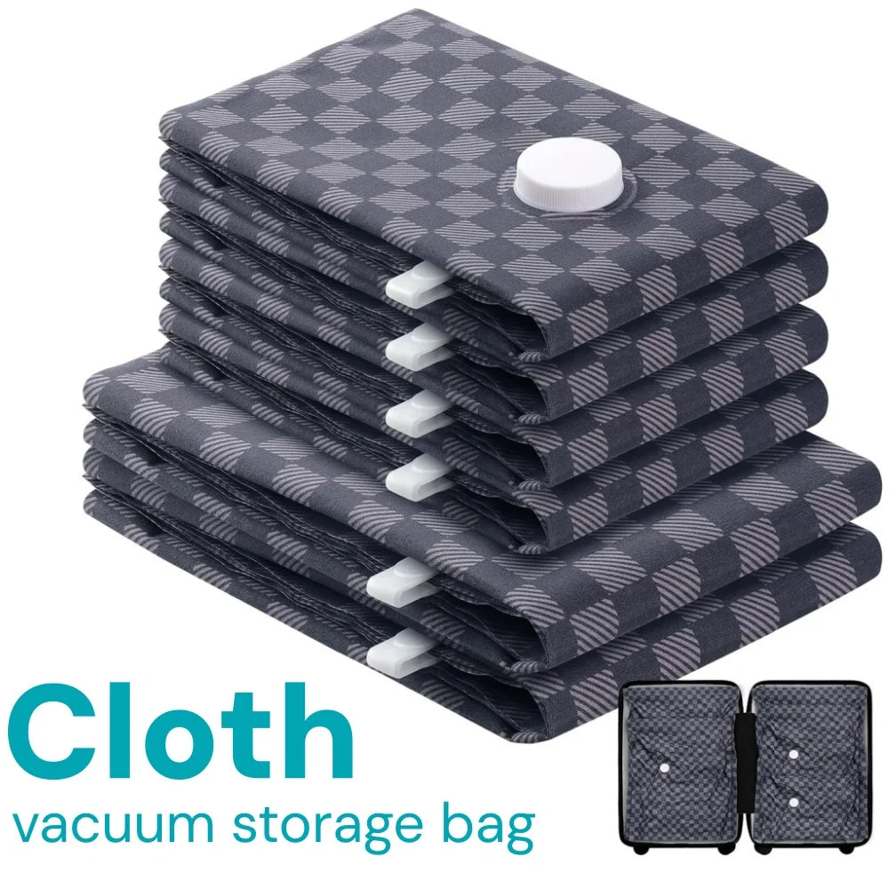 Vacuum Storage Bags,Travel Essentials Suitcases Clothes Organizer Packaging Bag Practical Accessories Compression Packing Cubes