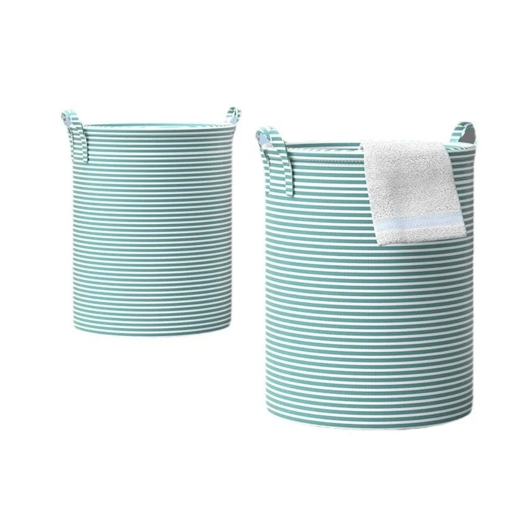 Foldable Laundry Basket Large Capacity Dirty Clothes Storage Basket Cotton and Linen Household Sundries Children Toys Organizers