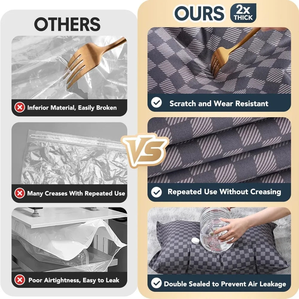 Vacuum Storage Bags,Travel Essentials Suitcases Clothes Organizer Packaging Bag Practical Accessories Compression Packing Cubes