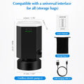 Cordless Electric Pump for Vacuum Storage Bags Portable Universial Travel Air Pump for Compression Clothes, Blanket, Luggage