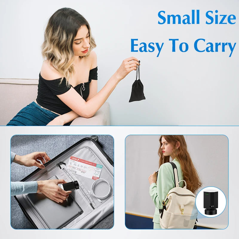 Cordless Electric Pump for Vacuum Storage Bags Portable Universial Travel Air Pump for Compression Clothes, Blanket, Luggage