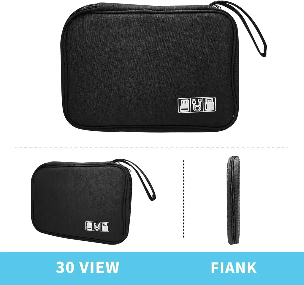 Multifunctional Digital Travel Packing Cube Space Saving Mobile Hard Drive Data Cable Storage Bags Small Objects Organize Pouch